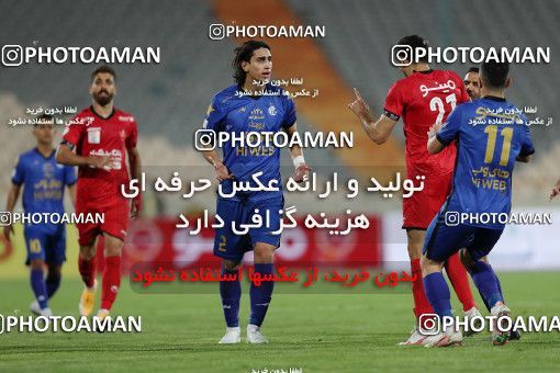 1650349, Tehran, Iran, لیگ برتر فوتبال ایران، Persian Gulf Cup، Week 23، Second Leg، Persepolis 1 v 0 Esteghlal on 2021/05/14 at Azadi Stadium