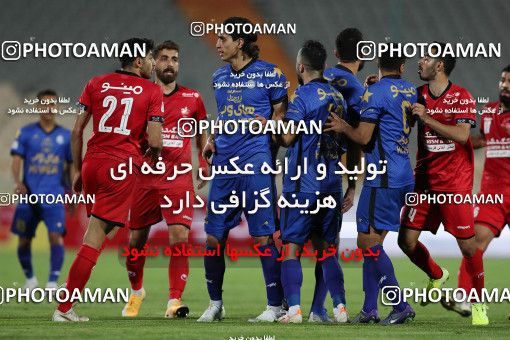 1650593, Tehran, Iran, لیگ برتر فوتبال ایران، Persian Gulf Cup، Week 23، Second Leg، Persepolis 1 v 0 Esteghlal on 2021/05/14 at Azadi Stadium