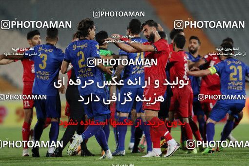1650640, Tehran, Iran, لیگ برتر فوتبال ایران، Persian Gulf Cup، Week 23، Second Leg، Persepolis 1 v 0 Esteghlal on 2021/05/14 at Azadi Stadium