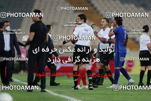 1650366, Tehran, Iran, لیگ برتر فوتبال ایران، Persian Gulf Cup، Week 23، Second Leg، Persepolis 1 v 0 Esteghlal on 2021/05/14 at Azadi Stadium