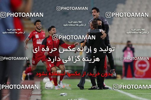 1650528, Tehran, Iran, لیگ برتر فوتبال ایران، Persian Gulf Cup، Week 23، Second Leg، Persepolis 1 v 0 Esteghlal on 2021/05/14 at Azadi Stadium