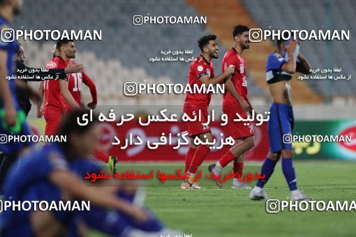1650596, Tehran, Iran, لیگ برتر فوتبال ایران، Persian Gulf Cup، Week 23، Second Leg، Persepolis 1 v 0 Esteghlal on 2021/05/14 at Azadi Stadium