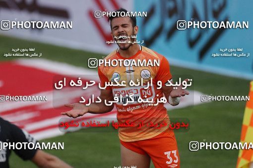 1654439, Tehran, Iran, لیگ برتر فوتبال ایران، Persian Gulf Cup، Week 23، Second Leg، Saipa 1 v 2 Paykan on 2021/05/16 at Shahid Dastgerdi Stadium