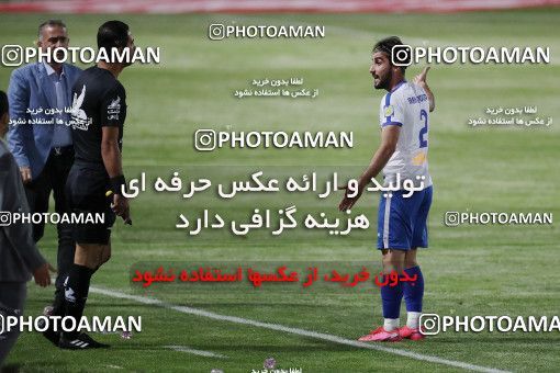 1654596, Tehran, Iran, لیگ برتر فوتبال ایران، Persian Gulf Cup، Week 23، Second Leg، Saipa 1 v 2 Paykan on 2021/05/16 at Shahid Dastgerdi Stadium