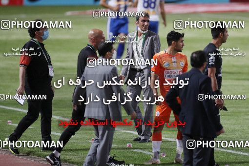 1654451, Tehran, Iran, لیگ برتر فوتبال ایران، Persian Gulf Cup، Week 23، Second Leg، Saipa 1 v 2 Paykan on 2021/05/16 at Shahid Dastgerdi Stadium