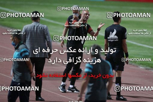 1654400, Tehran, Iran, لیگ برتر فوتبال ایران، Persian Gulf Cup، Week 23، Second Leg، Saipa 1 v 2 Paykan on 2021/05/16 at Shahid Dastgerdi Stadium