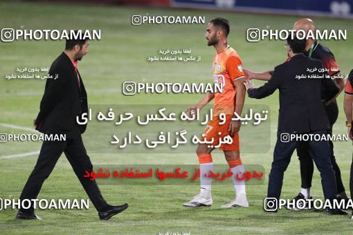 1654498, Tehran, Iran, لیگ برتر فوتبال ایران، Persian Gulf Cup، Week 23، Second Leg، Saipa 1 v 2 Paykan on 2021/05/16 at Shahid Dastgerdi Stadium