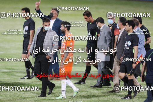 1654470, Tehran, Iran, لیگ برتر فوتبال ایران، Persian Gulf Cup، Week 23، Second Leg، Saipa 1 v 2 Paykan on 2021/05/16 at Shahid Dastgerdi Stadium