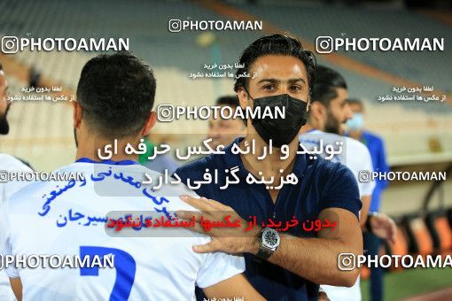 1670793, Tehran, Iran, لیگ برتر فوتبال ایران، Persian Gulf Cup، Week 24، Second Leg، Esteghlal 2 v 0 Gol Gohar Sirjan on 2021/06/25 at Azadi Stadium