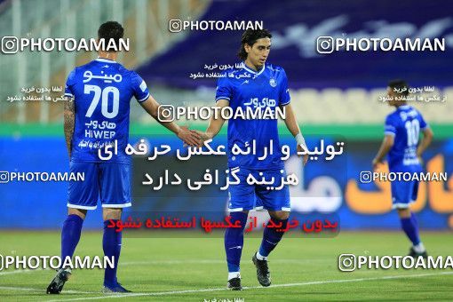 1670829, Tehran, Iran, لیگ برتر فوتبال ایران، Persian Gulf Cup، Week 24، Second Leg، Esteghlal 2 v 0 Gol Gohar Sirjan on 2021/06/25 at Azadi Stadium