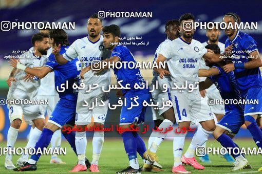 1671014, Tehran, Iran, لیگ برتر فوتبال ایران، Persian Gulf Cup، Week 24، Second Leg، Esteghlal 2 v 0 Gol Gohar Sirjan on 2021/06/25 at Azadi Stadium