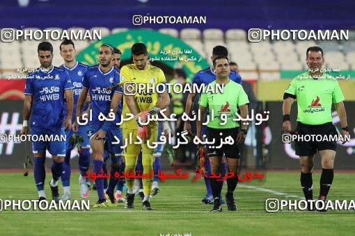1676390, Tehran, Iran, لیگ برتر فوتبال ایران، Persian Gulf Cup، Week 24، Second Leg، Esteghlal 2 v 0 Gol Gohar Sirjan on 2021/06/25 at Azadi Stadium