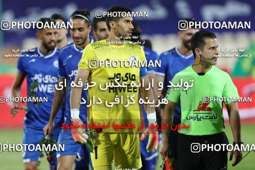1676395, Tehran, Iran, لیگ برتر فوتبال ایران، Persian Gulf Cup، Week 24، Second Leg، Esteghlal 2 v 0 Gol Gohar Sirjan on 2021/06/25 at Azadi Stadium