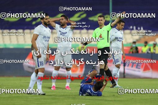 1676320, Tehran, Iran, لیگ برتر فوتبال ایران، Persian Gulf Cup، Week 24، Second Leg، Esteghlal 2 v 0 Gol Gohar Sirjan on 2021/06/25 at Azadi Stadium