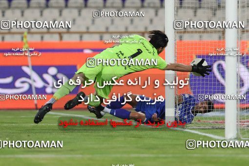 1676254, Tehran, Iran, لیگ برتر فوتبال ایران، Persian Gulf Cup، Week 24، Second Leg، Esteghlal 2 v 0 Gol Gohar Sirjan on 2021/06/25 at Azadi Stadium