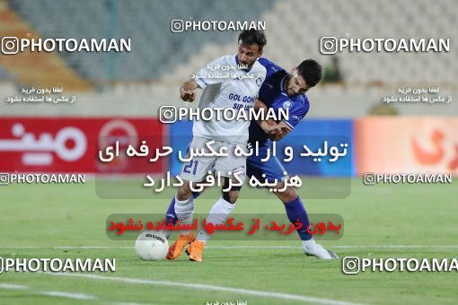 1676356, Tehran, Iran, لیگ برتر فوتبال ایران، Persian Gulf Cup، Week 24، Second Leg، Esteghlal 2 v 0 Gol Gohar Sirjan on 2021/06/25 at Azadi Stadium
