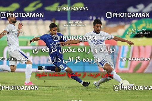 1676333, Tehran, Iran, لیگ برتر فوتبال ایران، Persian Gulf Cup، Week 24، Second Leg، Esteghlal 2 v 0 Gol Gohar Sirjan on 2021/06/25 at Azadi Stadium