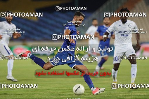 1676292, Tehran, Iran, لیگ برتر فوتبال ایران، Persian Gulf Cup، Week 24، Second Leg، Esteghlal 2 v 0 Gol Gohar Sirjan on 2021/06/25 at Azadi Stadium