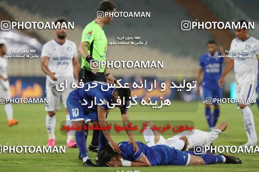 1676270, Tehran, Iran, لیگ برتر فوتبال ایران، Persian Gulf Cup، Week 24، Second Leg، Esteghlal 2 v 0 Gol Gohar Sirjan on 2021/06/25 at Azadi Stadium