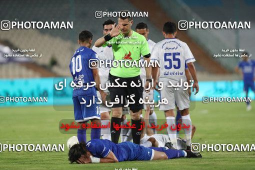 1676316, Tehran, Iran, لیگ برتر فوتبال ایران، Persian Gulf Cup، Week 24، Second Leg، Esteghlal 2 v 0 Gol Gohar Sirjan on 2021/06/25 at Azadi Stadium