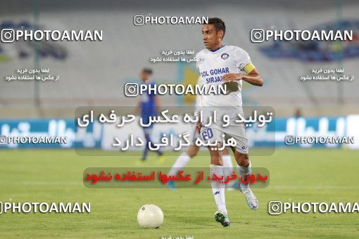 1676389, Tehran, Iran, لیگ برتر فوتبال ایران، Persian Gulf Cup، Week 24، Second Leg، Esteghlal 2 v 0 Gol Gohar Sirjan on 2021/06/25 at Azadi Stadium