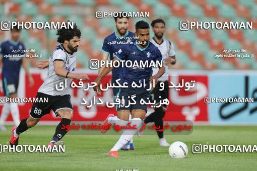 1673065, Tehran, , لیگ برتر فوتبال ایران، Persian Gulf Cup، Week 24، Second Leg، Paykan 1 v 1 Naft M Soleyman on 2021/06/27 at Shahr-e Qods Stadium