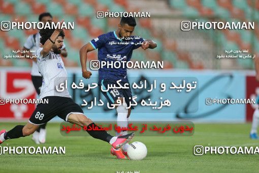 1673168, Tehran, , لیگ برتر فوتبال ایران، Persian Gulf Cup، Week 24، Second Leg، Paykan 1 v 1 Naft M Soleyman on 2021/06/27 at Shahr-e Qods Stadium