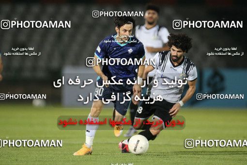 1673306, لیگ برتر فوتبال ایران، Persian Gulf Cup، Week 24، Second Leg، 2021/06/27، Tehran، Shahr-e Qods Stadium، Paykan 1 - ۱ Naft M Soleyman