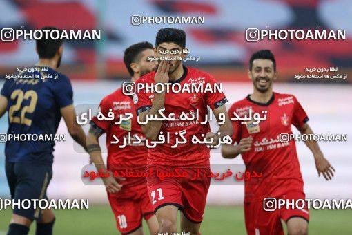 1675822, Tehran, Iran, لیگ برتر فوتبال ایران، Persian Gulf Cup، Week 25، Second Leg، Persepolis 3 v 1 Gol Gohar Sirjan on 2021/06/30 at Azadi Stadium
