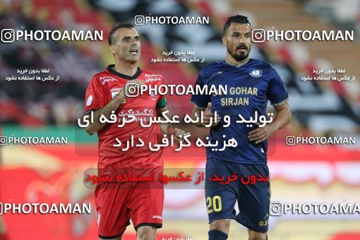 1675974, Tehran, Iran, لیگ برتر فوتبال ایران، Persian Gulf Cup، Week 25، Second Leg، Persepolis 3 v 1 Gol Gohar Sirjan on 2021/06/30 at Azadi Stadium