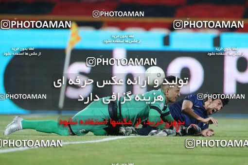 1676144, Tehran, Iran, لیگ برتر فوتبال ایران، Persian Gulf Cup، Week 25، Second Leg، Persepolis 3 v 1 Gol Gohar Sirjan on 2021/06/30 at Azadi Stadium