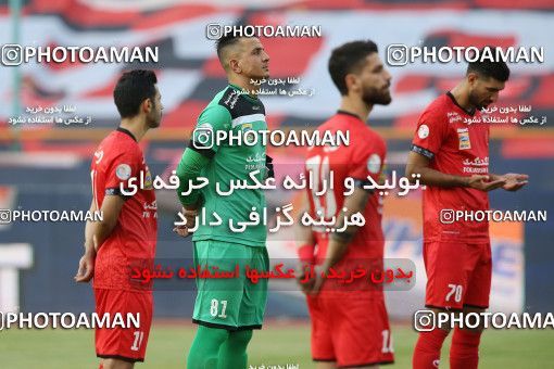 1675364, Tehran, Iran, لیگ برتر فوتبال ایران، Persian Gulf Cup، Week 25، Second Leg، Persepolis 3 v 1 Gol Gohar Sirjan on 2021/06/30 at Azadi Stadium