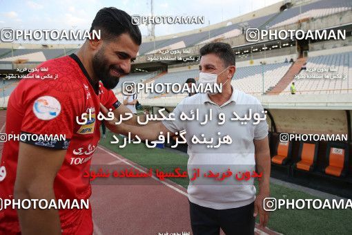 1675263, Tehran, Iran, لیگ برتر فوتبال ایران، Persian Gulf Cup، Week 25، Second Leg، Persepolis 3 v 1 Gol Gohar Sirjan on 2021/06/30 at Azadi Stadium
