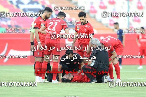 1675344, Tehran, Iran, لیگ برتر فوتبال ایران، Persian Gulf Cup، Week 25، Second Leg، Persepolis 3 v 1 Gol Gohar Sirjan on 2021/06/30 at Azadi Stadium