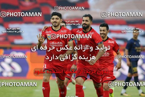 1675256, Tehran, Iran, لیگ برتر فوتبال ایران، Persian Gulf Cup، Week 25، Second Leg، Persepolis 3 v 1 Gol Gohar Sirjan on 2021/06/30 at Azadi Stadium