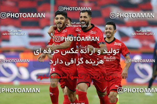 1675314, Tehran, Iran, لیگ برتر فوتبال ایران، Persian Gulf Cup، Week 25، Second Leg، Persepolis 3 v 1 Gol Gohar Sirjan on 2021/06/30 at Azadi Stadium