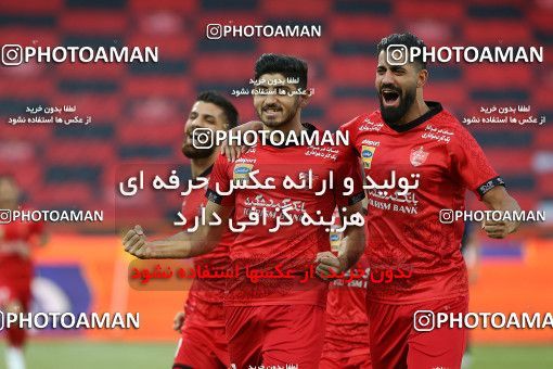 1675266, Tehran, Iran, لیگ برتر فوتبال ایران، Persian Gulf Cup، Week 25، Second Leg، Persepolis 3 v 1 Gol Gohar Sirjan on 2021/06/30 at Azadi Stadium