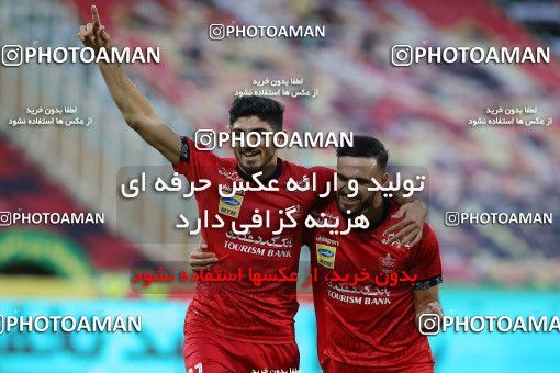 1675296, Tehran, Iran, لیگ برتر فوتبال ایران، Persian Gulf Cup، Week 25، Second Leg، Persepolis 3 v 1 Gol Gohar Sirjan on 2021/06/30 at Azadi Stadium
