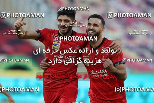 1675235, Tehran, Iran, لیگ برتر فوتبال ایران، Persian Gulf Cup، Week 25، Second Leg، Persepolis 3 v 1 Gol Gohar Sirjan on 2021/06/30 at Azadi Stadium