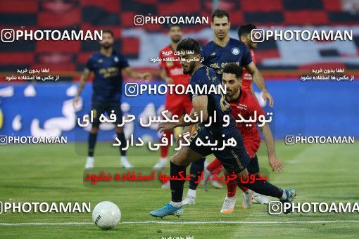 1675302, Tehran, Iran, لیگ برتر فوتبال ایران، Persian Gulf Cup، Week 25، Second Leg، Persepolis 3 v 1 Gol Gohar Sirjan on 2021/06/30 at Azadi Stadium