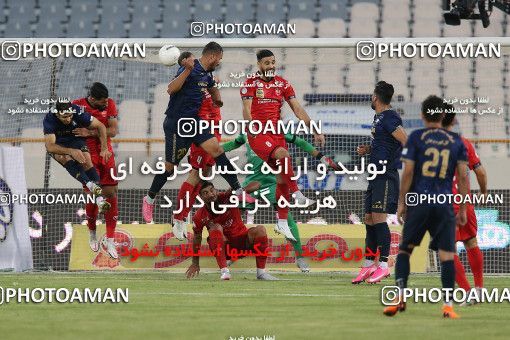 1675265, Tehran, Iran, لیگ برتر فوتبال ایران، Persian Gulf Cup، Week 25، Second Leg، Persepolis 3 v 1 Gol Gohar Sirjan on 2021/06/30 at Azadi Stadium