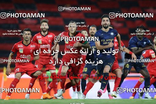1675245, Tehran, Iran, لیگ برتر فوتبال ایران، Persian Gulf Cup، Week 25، Second Leg، Persepolis 3 v 1 Gol Gohar Sirjan on 2021/06/30 at Azadi Stadium