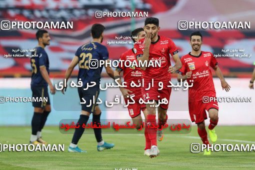 1675415, Tehran, Iran, لیگ برتر فوتبال ایران، Persian Gulf Cup، Week 25، Second Leg، Persepolis 3 v 1 Gol Gohar Sirjan on 2021/06/30 at Azadi Stadium