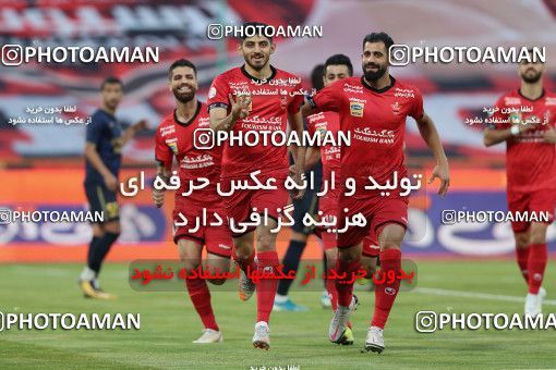 1675468, Tehran, Iran, لیگ برتر فوتبال ایران، Persian Gulf Cup، Week 25، Second Leg، Persepolis 3 v 1 Gol Gohar Sirjan on 2021/06/30 at Azadi Stadium