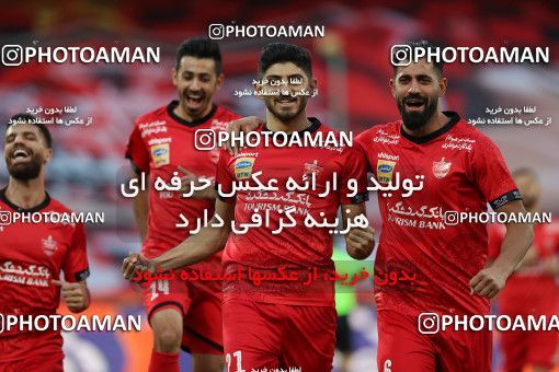 1675485, Tehran, Iran, لیگ برتر فوتبال ایران، Persian Gulf Cup، Week 25، Second Leg، Persepolis 3 v 1 Gol Gohar Sirjan on 2021/06/30 at Azadi Stadium