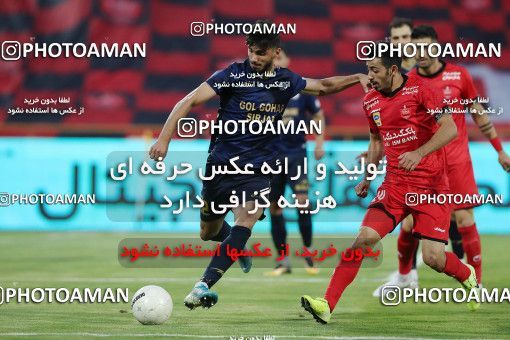 1675517, Tehran, Iran, لیگ برتر فوتبال ایران، Persian Gulf Cup، Week 25، Second Leg، Persepolis 3 v 1 Gol Gohar Sirjan on 2021/06/30 at Azadi Stadium