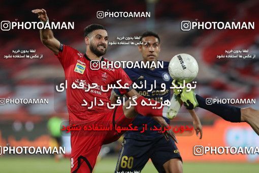 1675504, Tehran, Iran, لیگ برتر فوتبال ایران، Persian Gulf Cup، Week 25، Second Leg، Persepolis 3 v 1 Gol Gohar Sirjan on 2021/06/30 at Azadi Stadium