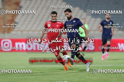 1675443, Tehran, Iran, لیگ برتر فوتبال ایران، Persian Gulf Cup، Week 25، Second Leg، Persepolis 3 v 1 Gol Gohar Sirjan on 2021/06/30 at Azadi Stadium