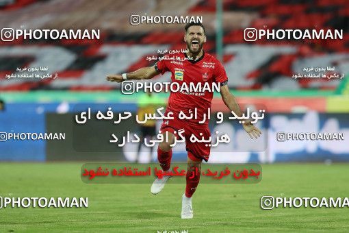 1675446, Tehran, Iran, لیگ برتر فوتبال ایران، Persian Gulf Cup، Week 25، Second Leg، Persepolis 3 v 1 Gol Gohar Sirjan on 2021/06/30 at Azadi Stadium