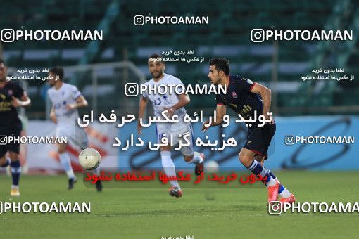 1677117, Qaem Shahr, , لیگ برتر فوتبال ایران، Persian Gulf Cup، Week 25، Second Leg، Nassaji Qaemshahr 0 v 1 Paykan on 2021/07/01 at Vatani Football Stadium